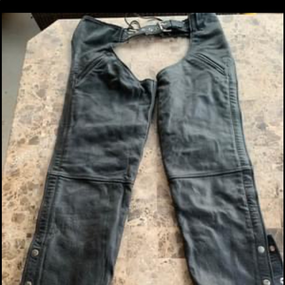 FMC size xxs leather chaps.